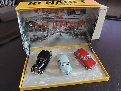 COFRET RENAULT 1/43 4CV. 4L. CELTAQUAIRE