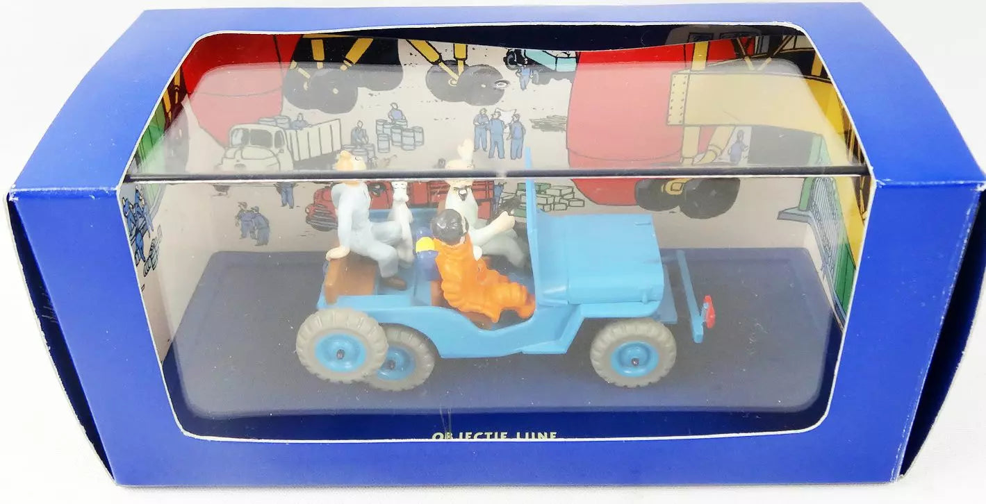 voiture tintin  objectif lune 1/43