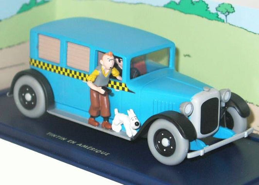 voiture tintin en amérique 1/43