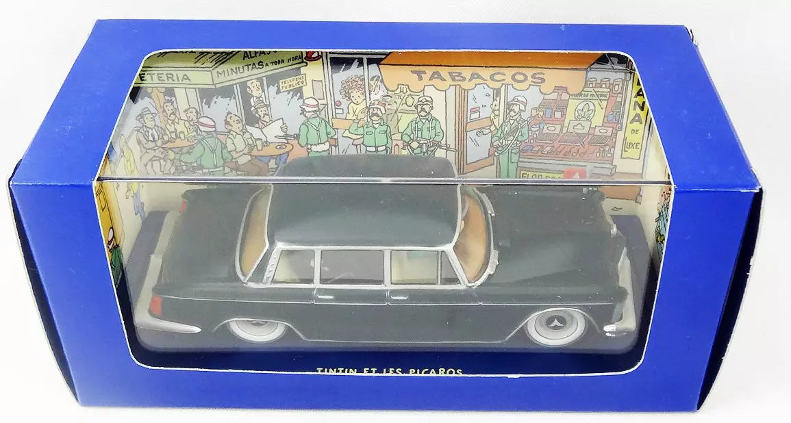 voiture tintin et les picaros 1976 1/43 ( la limousine gouvernementale )