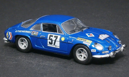 RENAULT ALPINE A110 JEAN CLAUDE ANDRUET TOUR DE CORSE  1969  1/43